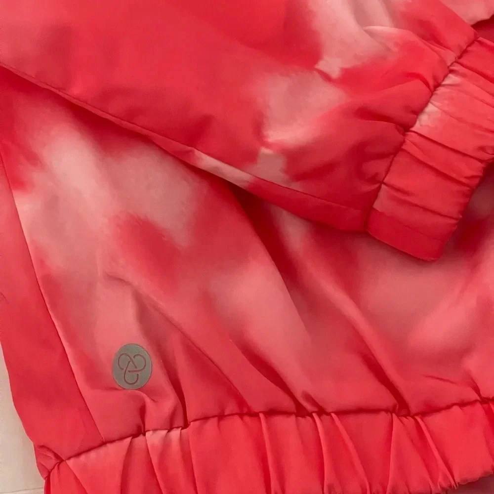 Zella Full Zip Tie Dye Windbreaker Jacket‎ Size Small
